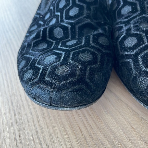 Del toro smoking loafer black velvet women’s - Picture 2 of 6